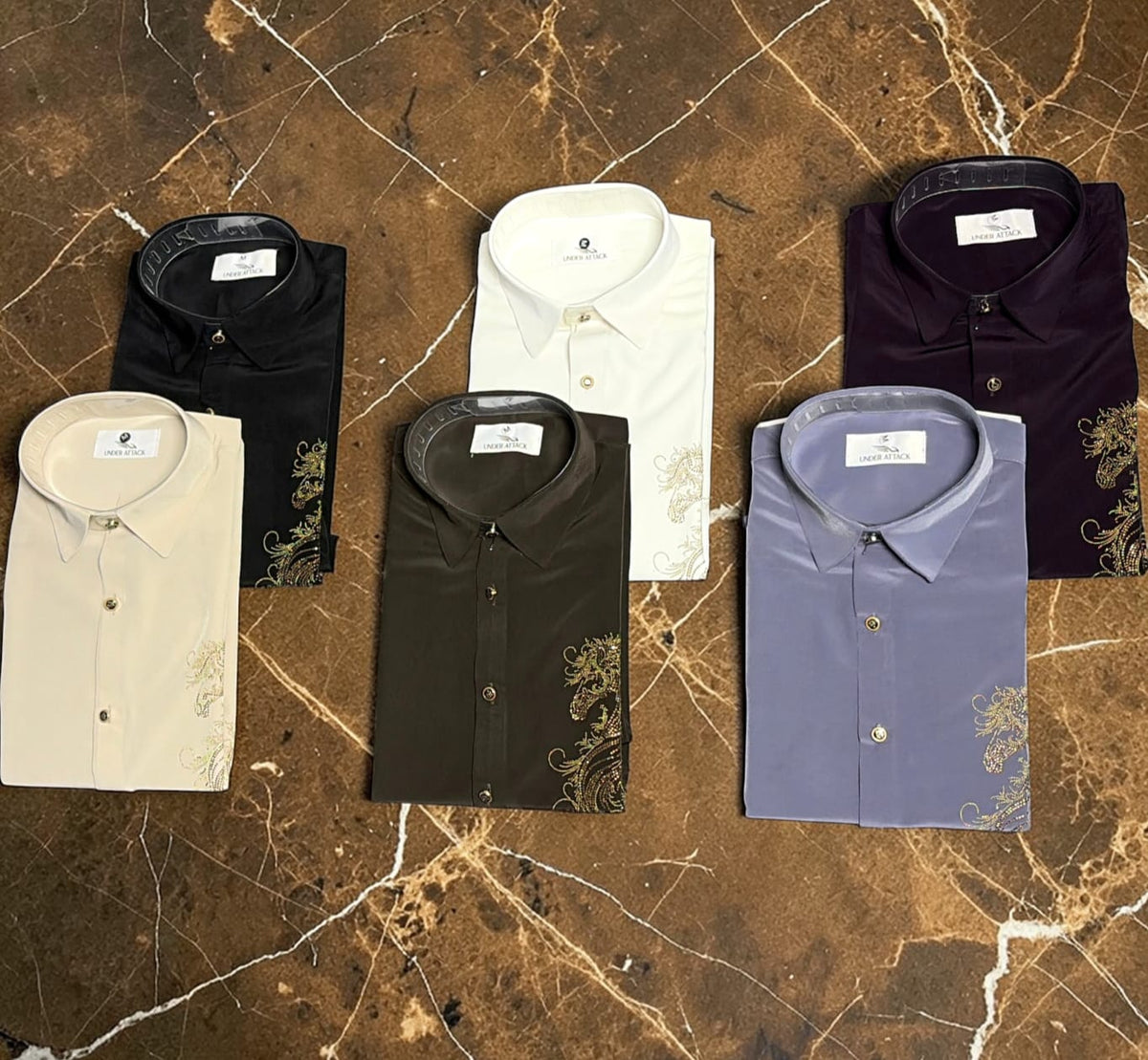 SEA HORSE LIMITED EDITION JAPANESE SHIRT - SET OF 24 PCS ( M L XL XXL ) x Rs. 795