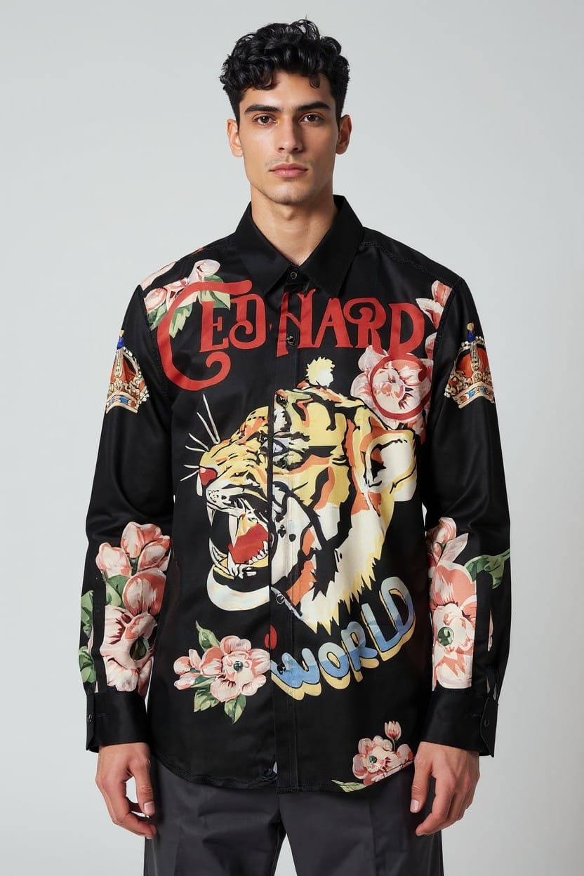 TIGER PRINTED SHIRT