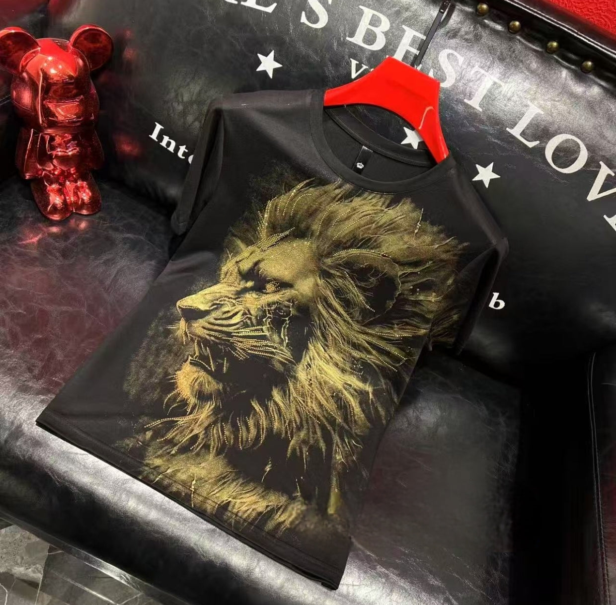 LION ROARING CHINA IMPORTED TSHIRT - SET OF 8 PCS (M L XL XXL) x Rs. 595