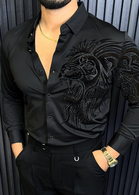 ALPHA ROAR LEGACY JACQUARD SHIRT - SET OF 16 PCS ( M L XL XXL ) x Rs. 1195