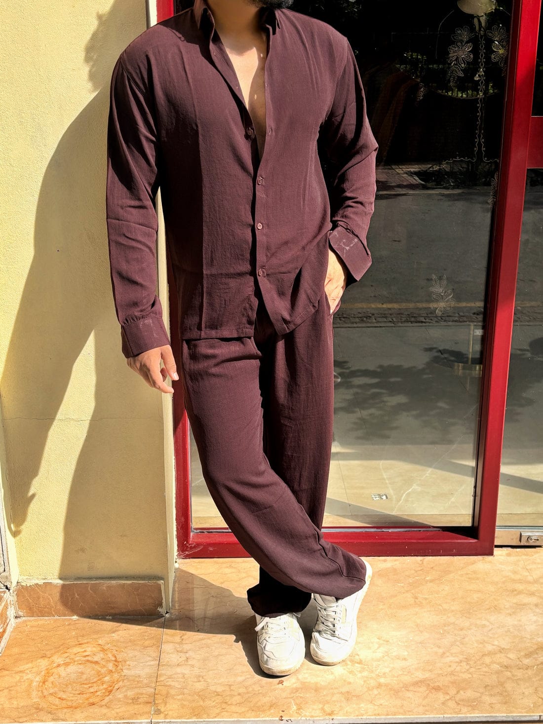 SUMMER SPECIAL LINEN COORDSET- SET OF 4PCS (M L XL XXL ) x Rs.1050