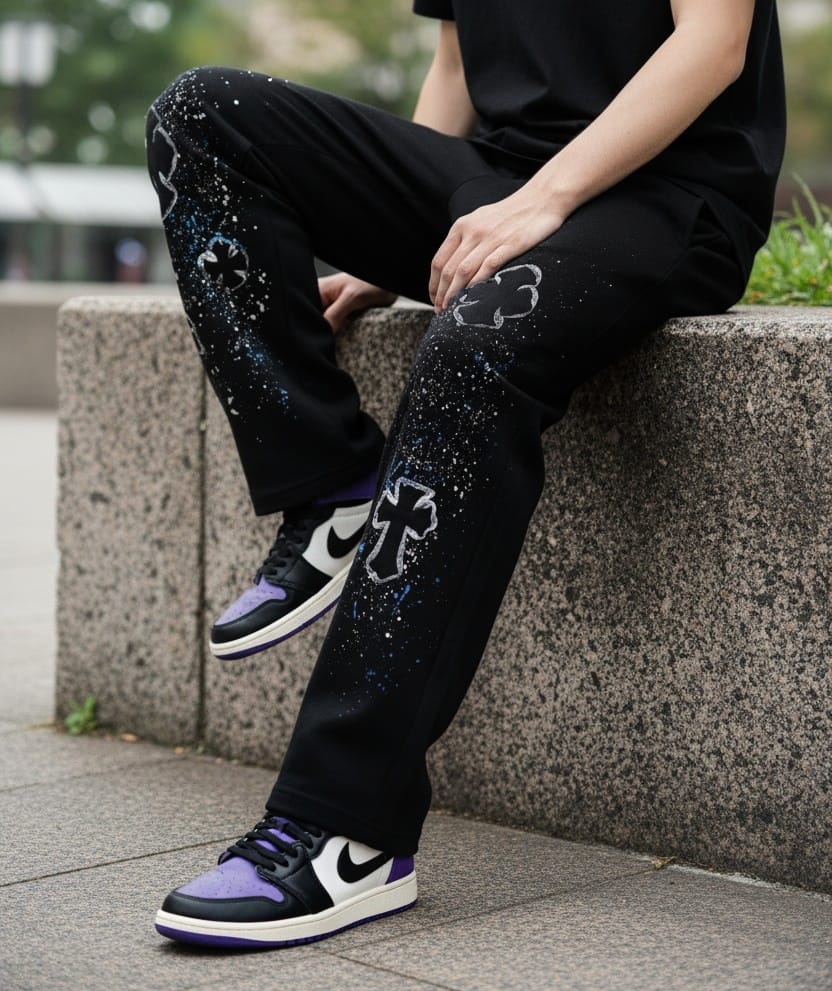 CHROMEHEART TRACKPANT    - SET OF 4 PCS ( M L XL XXL ) x Rs.995