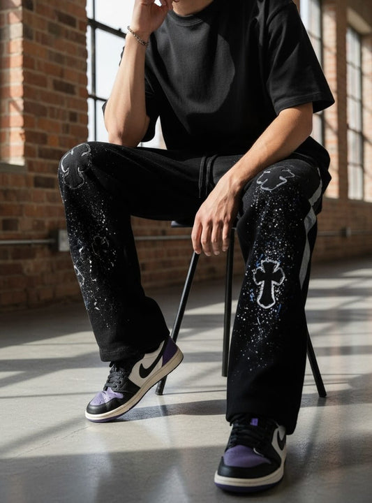 CHROMEHEART TRACKPANT    - SET OF 4 PCS ( M L XL XXL ) x Rs.995
