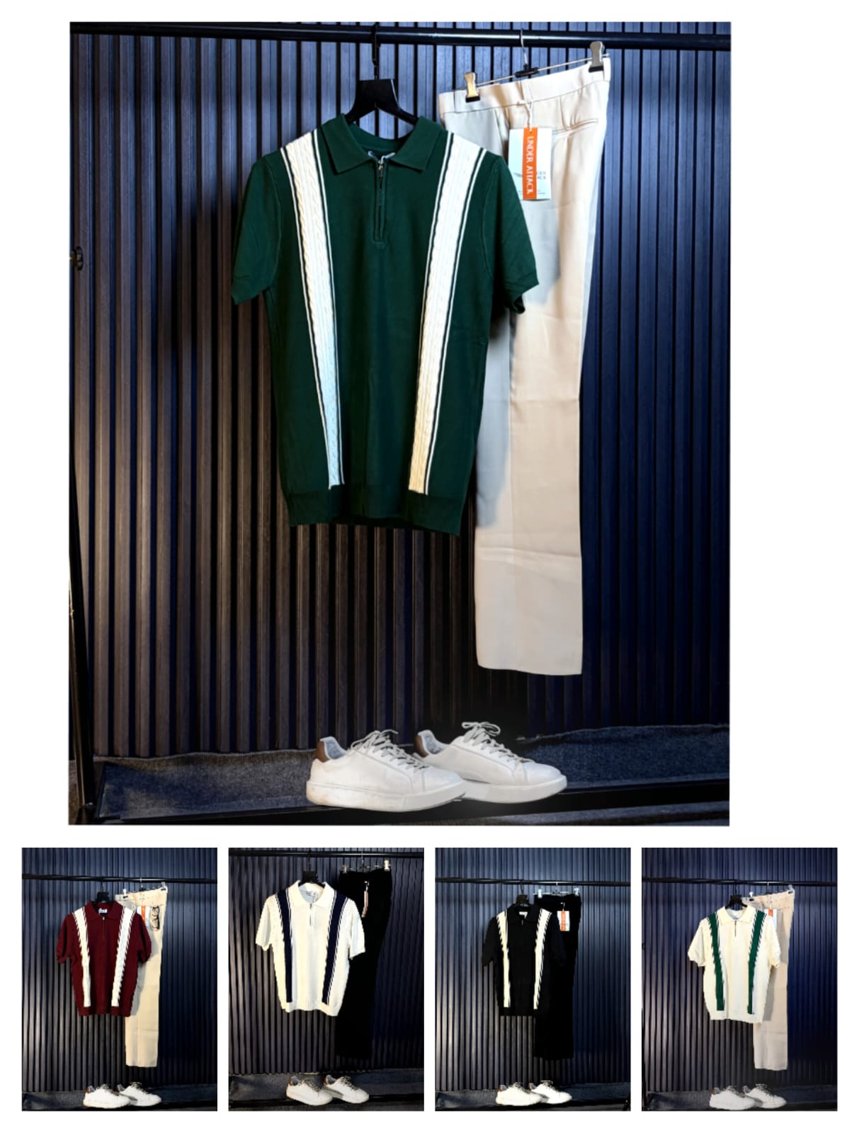 UNDERATTACK® IMPORTED KNITTED GOLF TEES - SET OF 20 PCS (M L XL XXL) x Rs.850