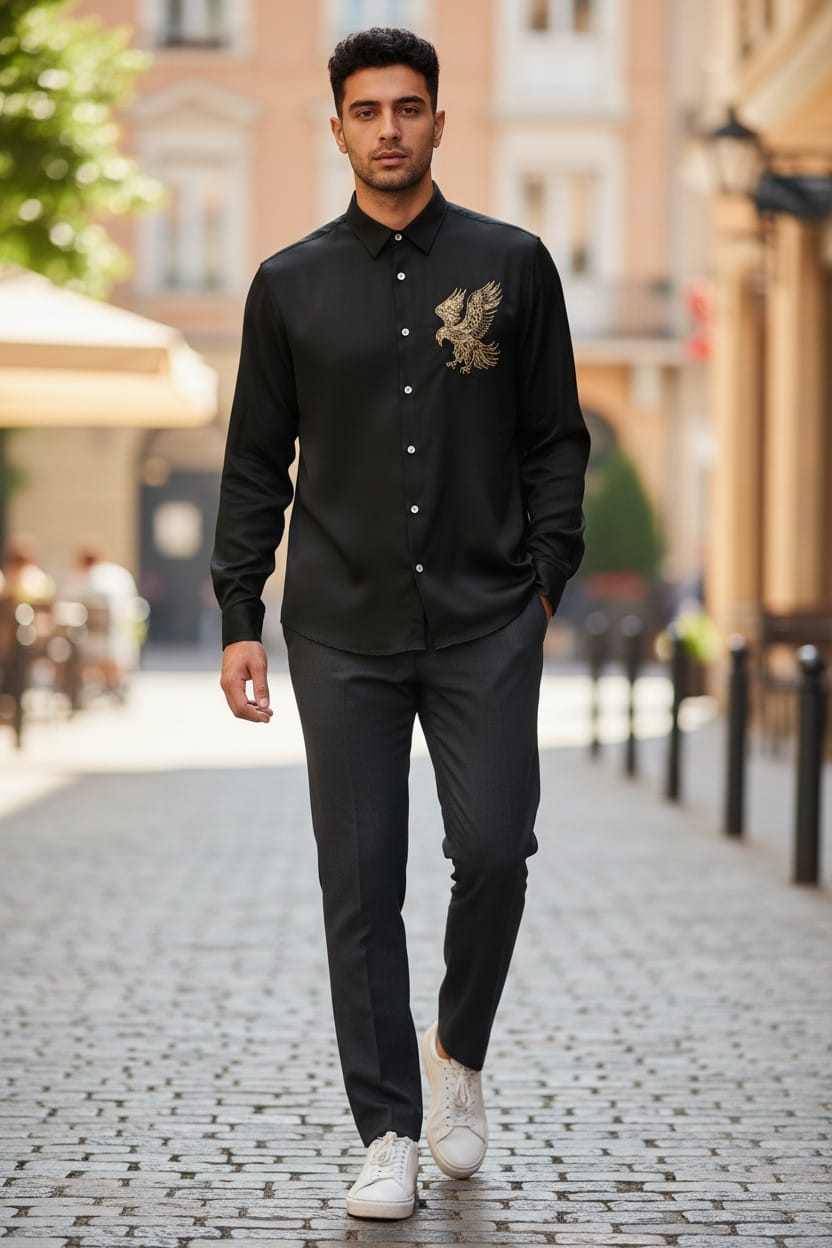 BIRD LOGO JAPANESE BLACK