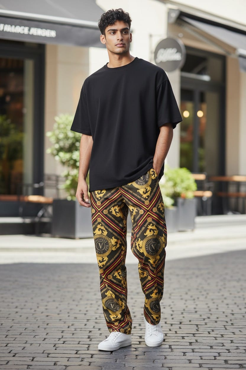 VERSACE DIGITAL PRINT LOWER