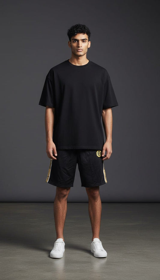 BALMAIN PATCH SHORTS