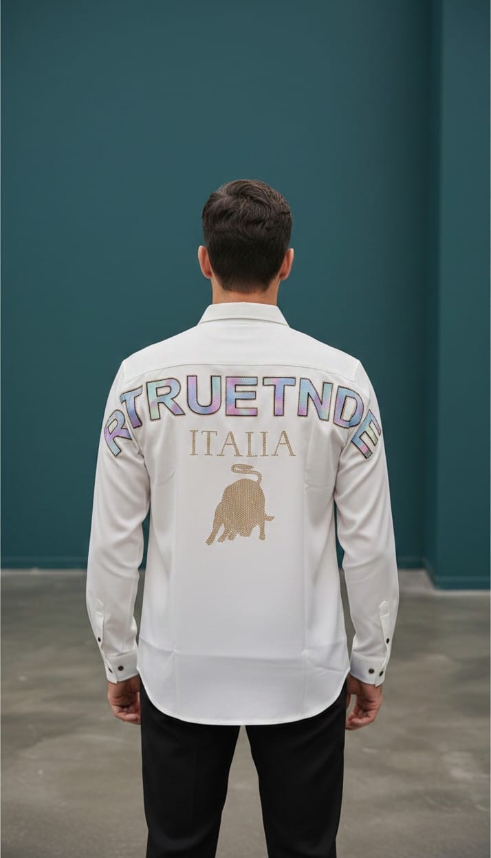 BACKPRINT SHIRT WHITE