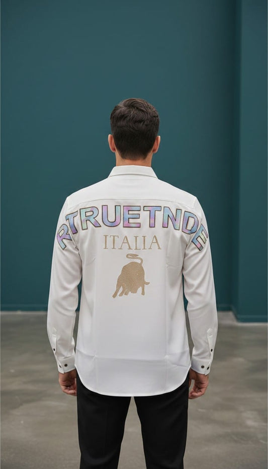 BACKPRINT SHIRT WHITE