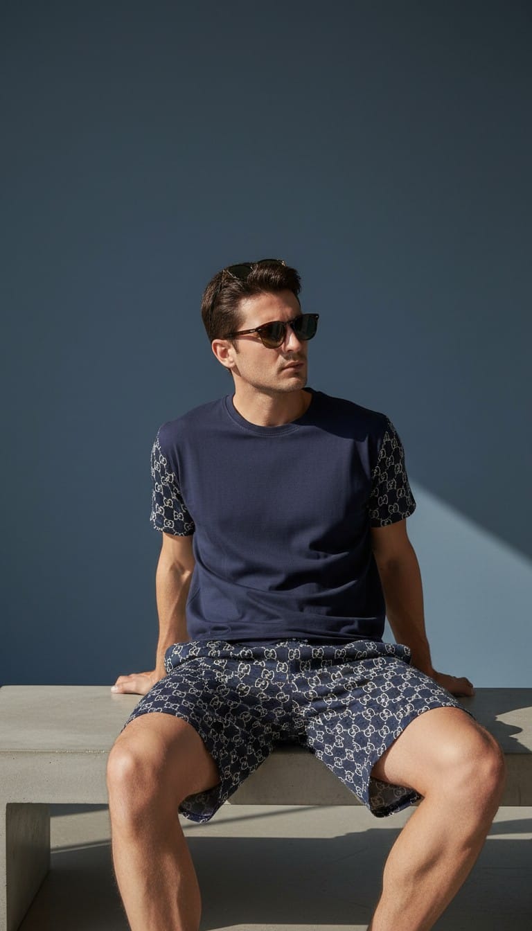 GG SHORTS COORDSET