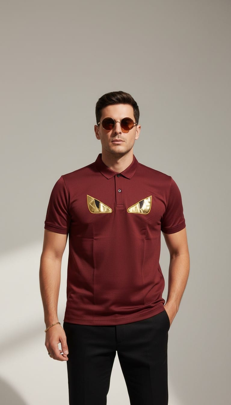 FENDI TSHIRT RED