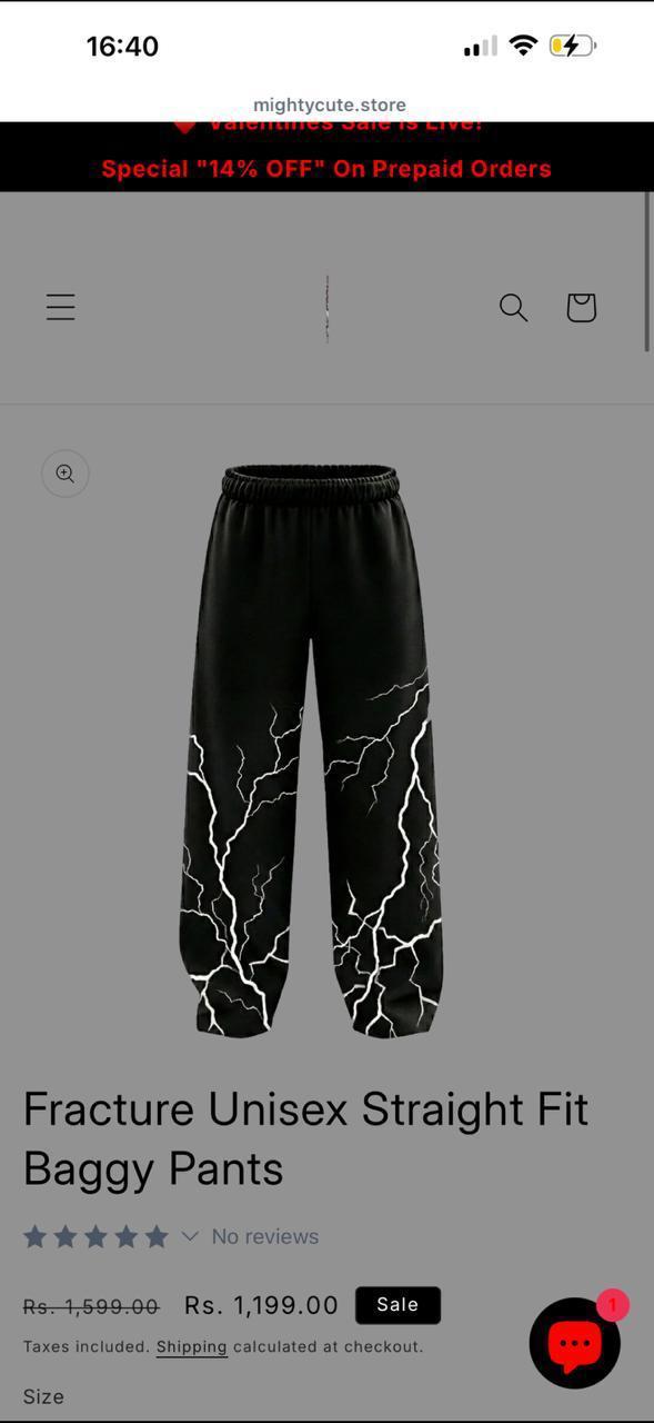 GENZ THUNDER STRIKES - SET OF 4 PCS ( M L XL XXL ) x Rs.650