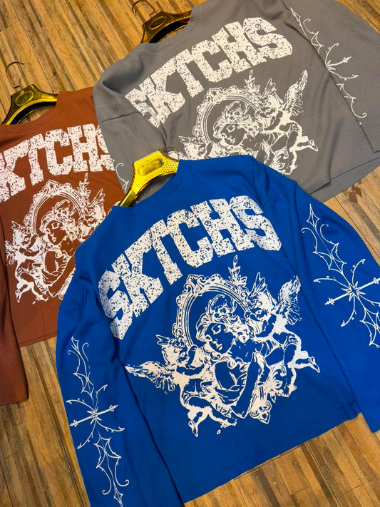 WAFFLE TSHIRT SKTCHS - SET OF 12 PCS (M L XL XXL) x Rs. 595