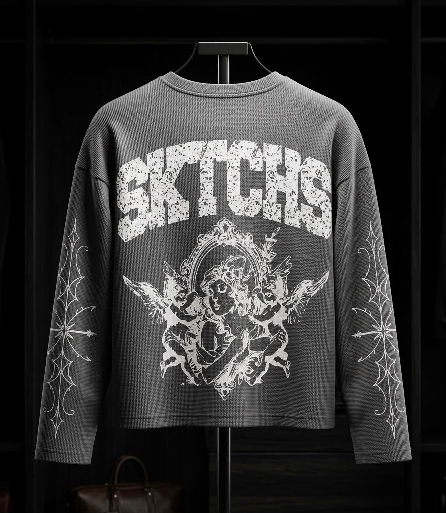 WAFFLE TSHIRT SKTCHS - SET OF 12 PCS (M L XL XXL) x Rs. 595