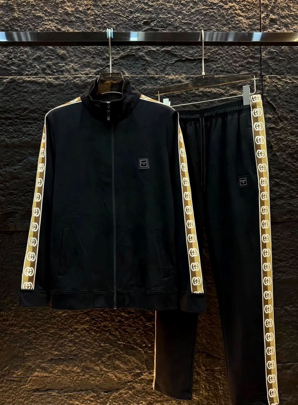 GG YELLOW PATTI IMPORTED TRACKSUIT - SET OF 4PCS (M L XL XXL ) x Rs.1395
