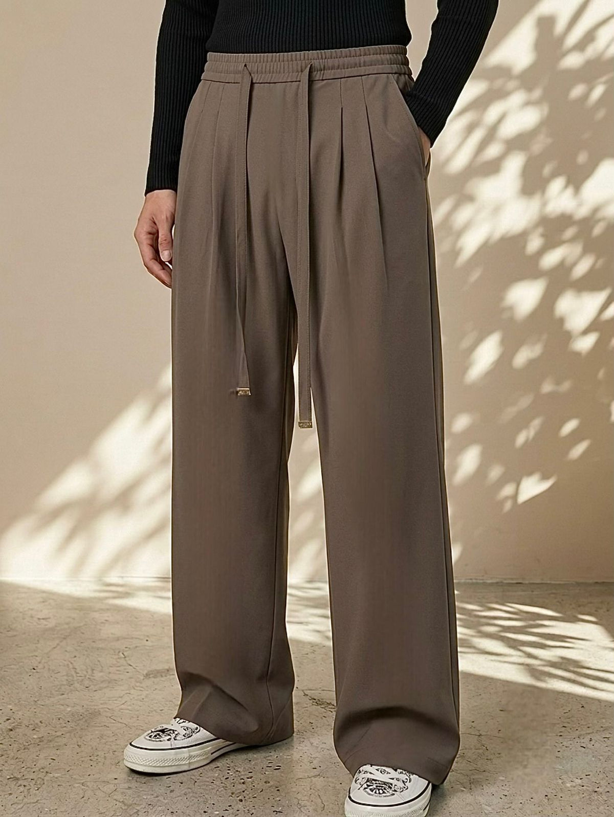 KOREAN BELT STYLED LATCHKA PANT - SET OF 8 PCS ( M L XL XXL ) x Rs.895