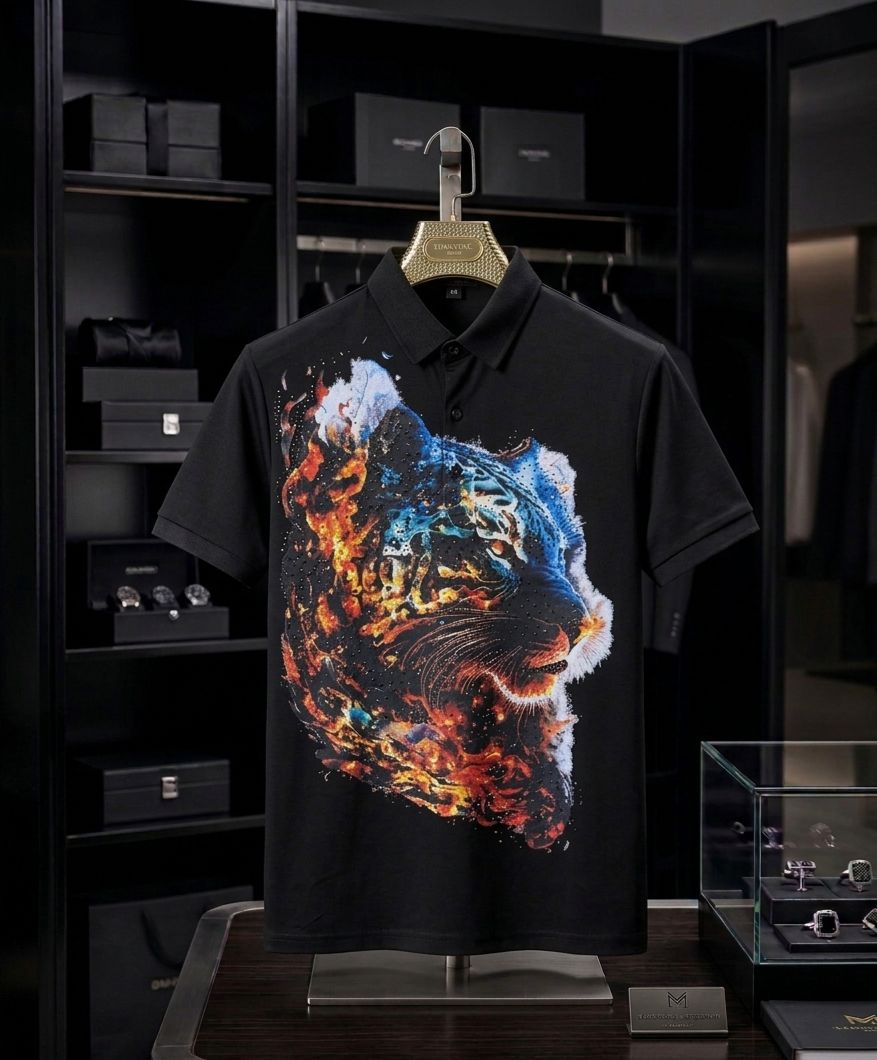KING TSHIRT - SET OF 8 PCS (M L XL XXL) x Rs. 495