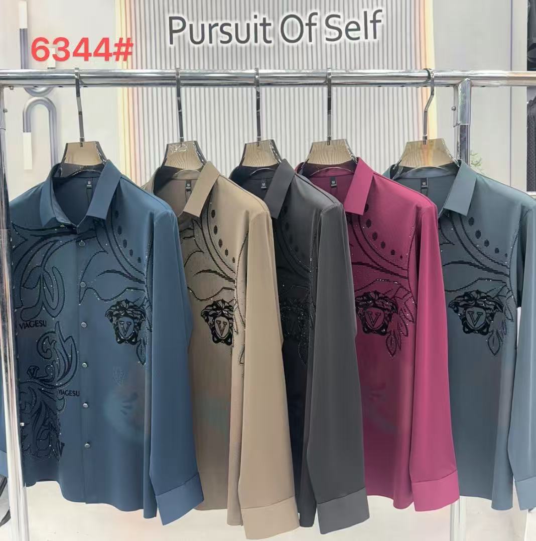 VERS STICHLESS SHIRT- SET OF 8 PCS ( M L XL XXL )  x Rs. 1195